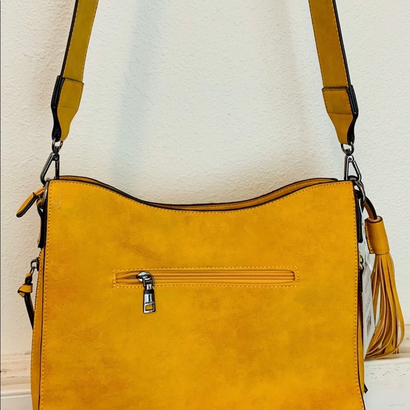 Mustard Conceal Carry Purse - Picture 5 of 7
